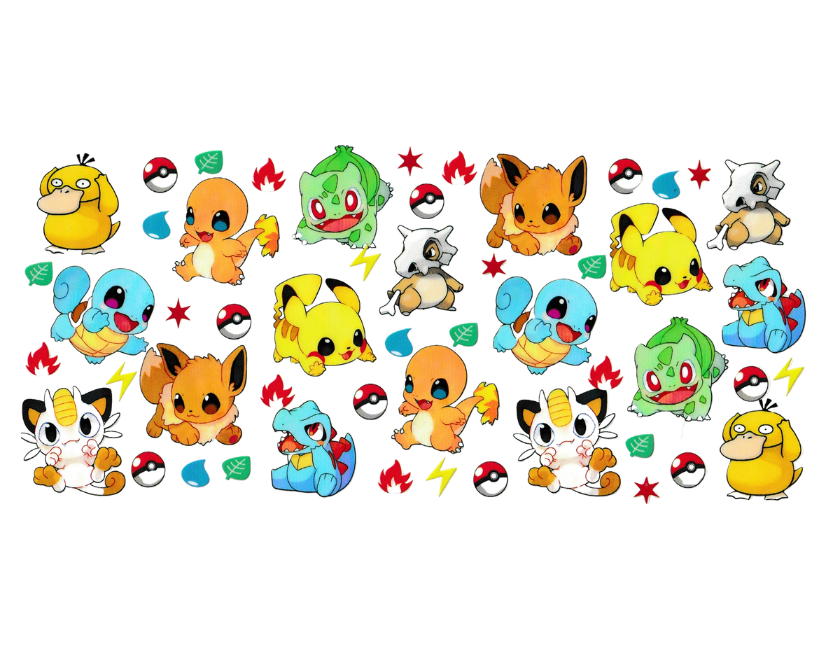 16oz Cup Wrap Pokémon