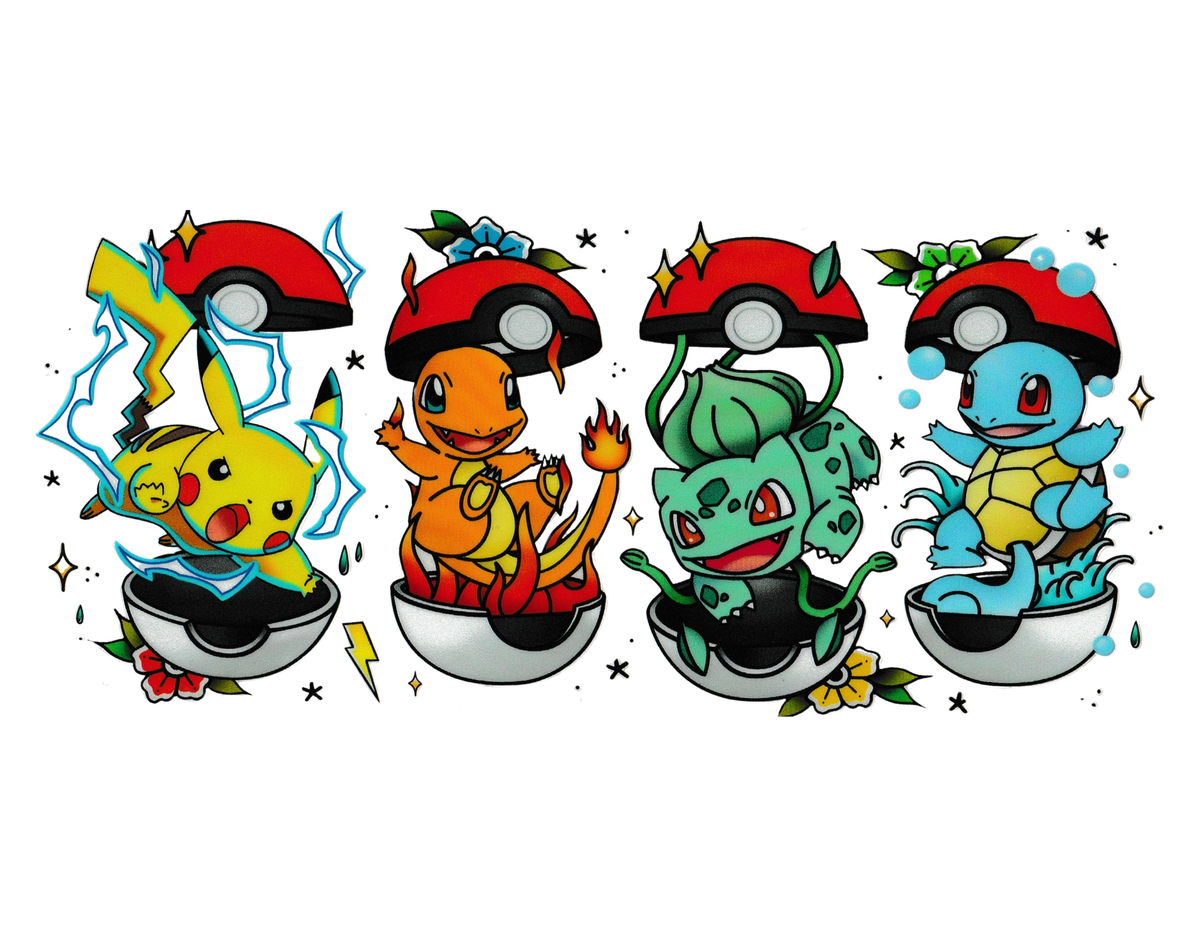 16oz Cup Wrap Pokémon
