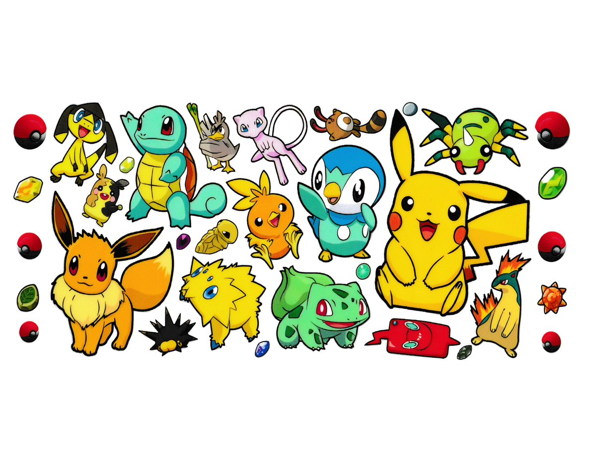 16oz Cup Wrap Pokémon