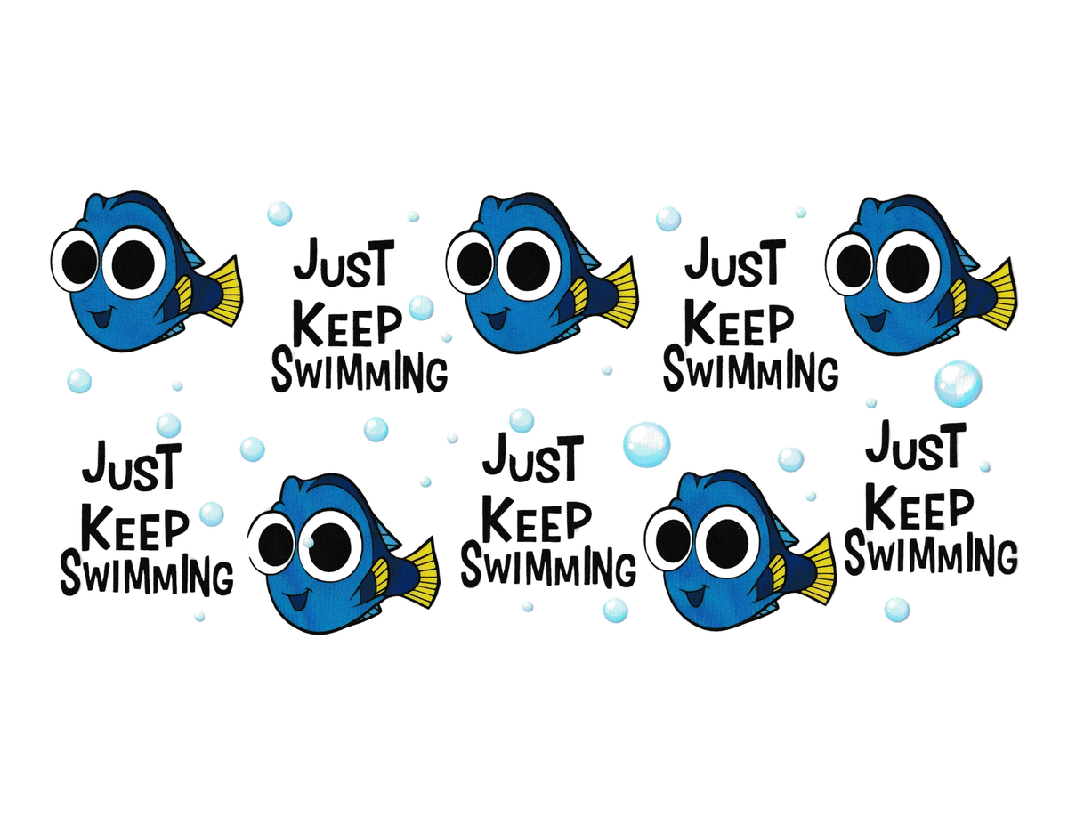 16oz Cup Wrap Finding Nemo
