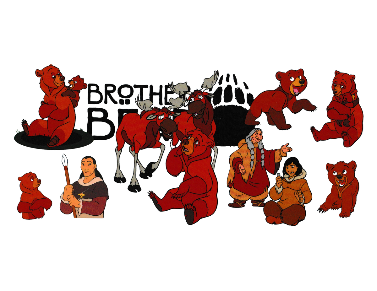 16oz Cup Wrap Brother Bear
