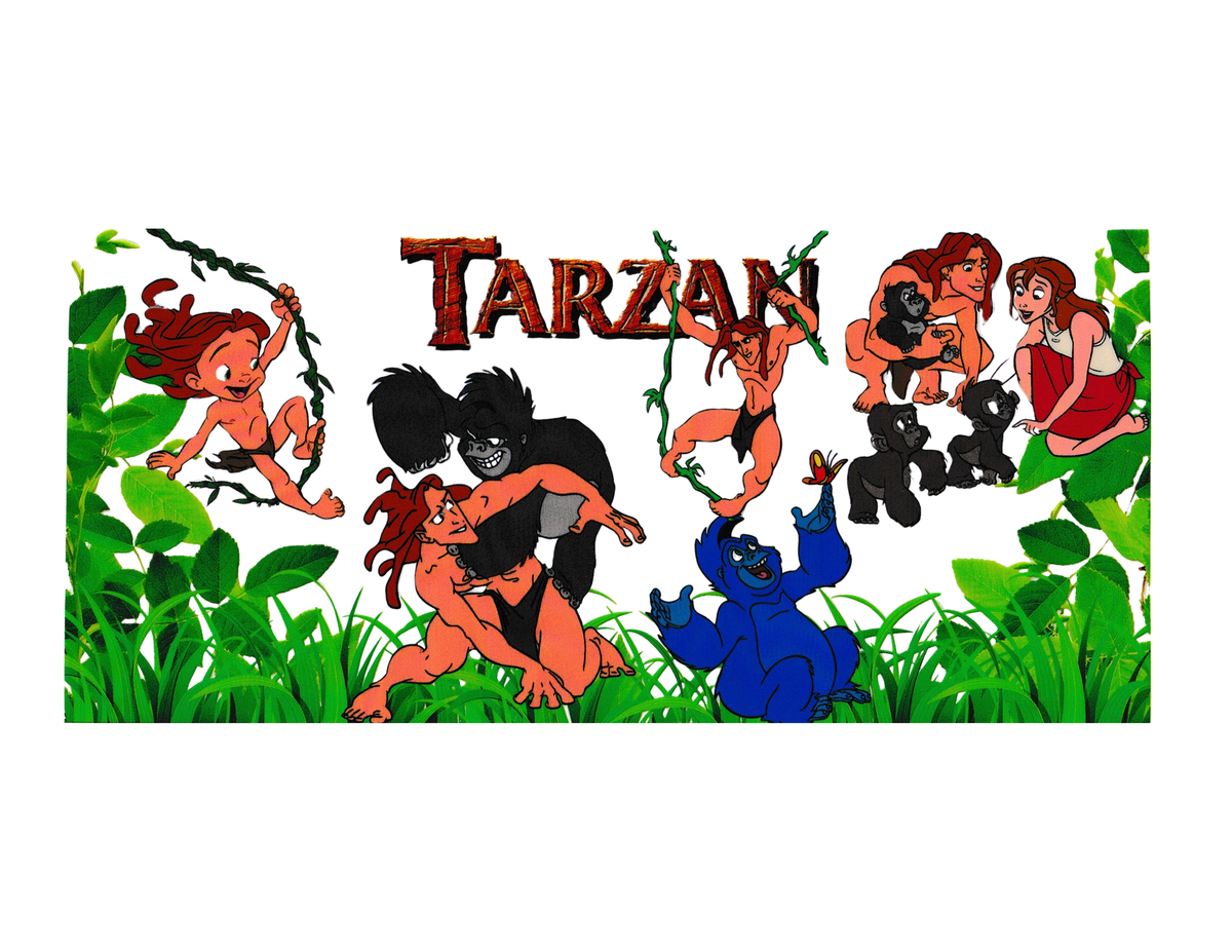 16oz Cup Wrap Tarzan