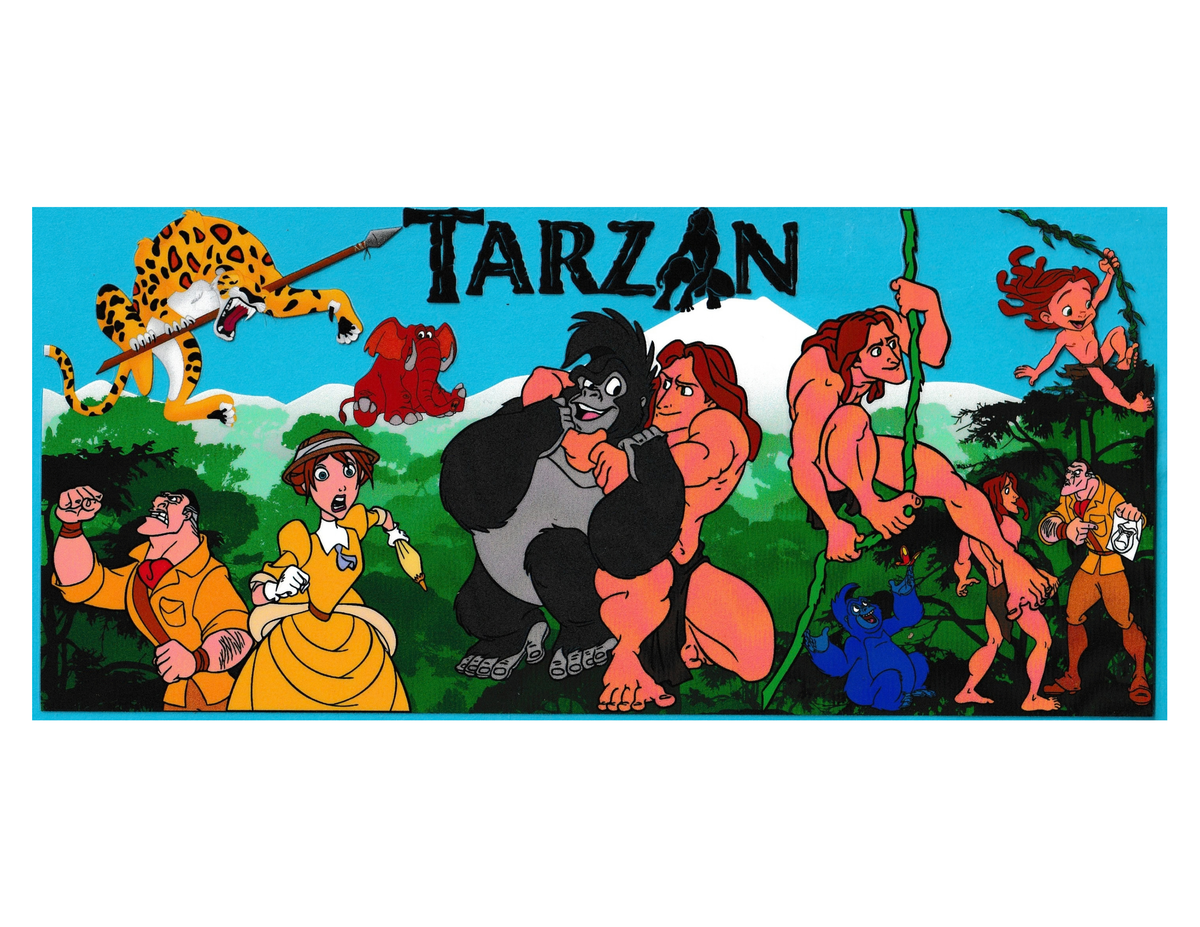 16oz Cup Wrap Tarzan