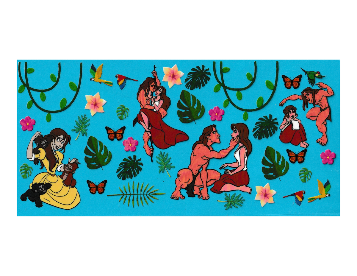 16oz Cup Wrap Tarzan