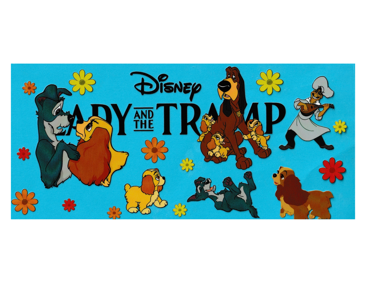 16oz Cup Wrap Lady and the Tramp