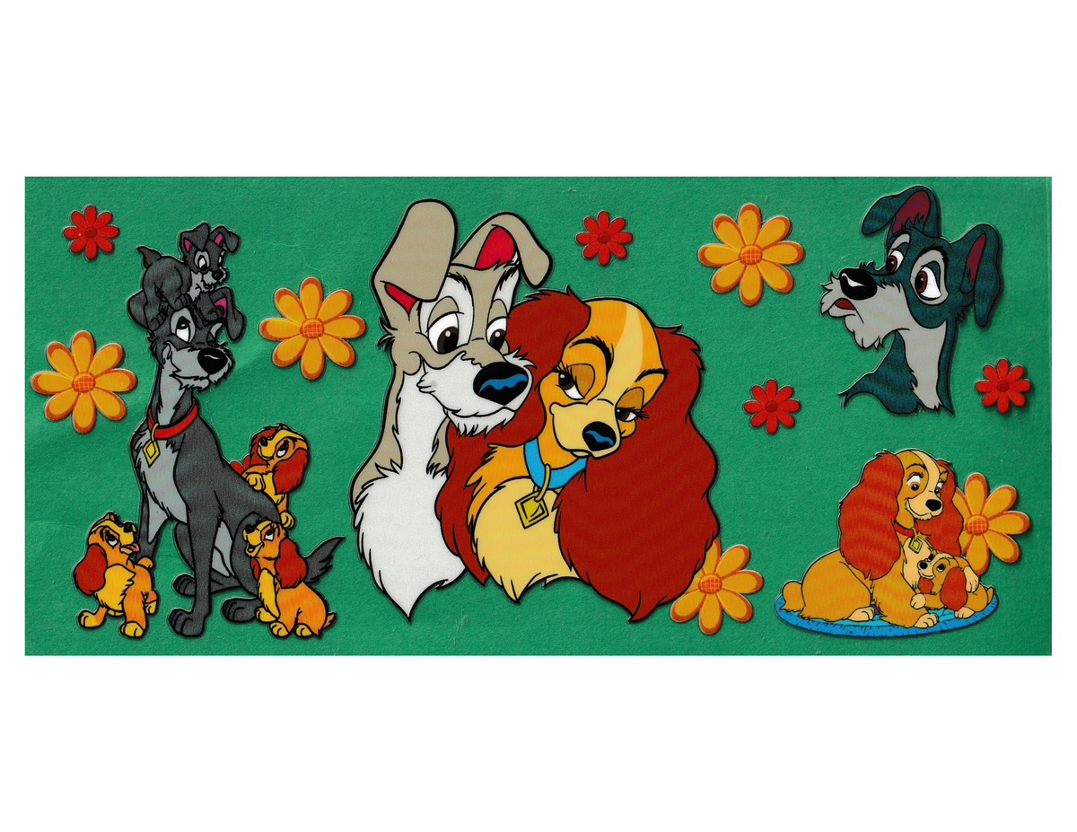 16oz Cup Wrap Lady and the Tramp