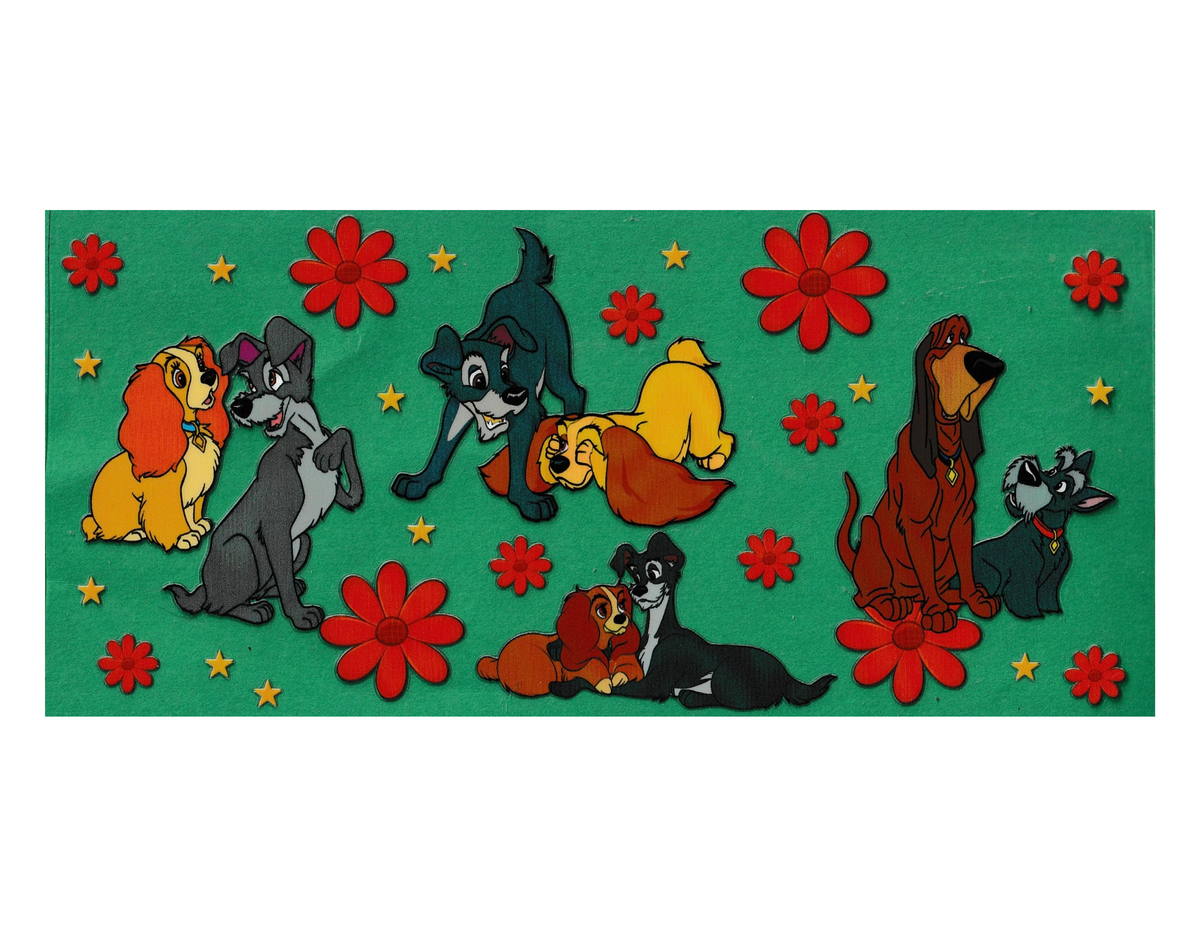 16oz Cup Wrap Lady and the Tramp