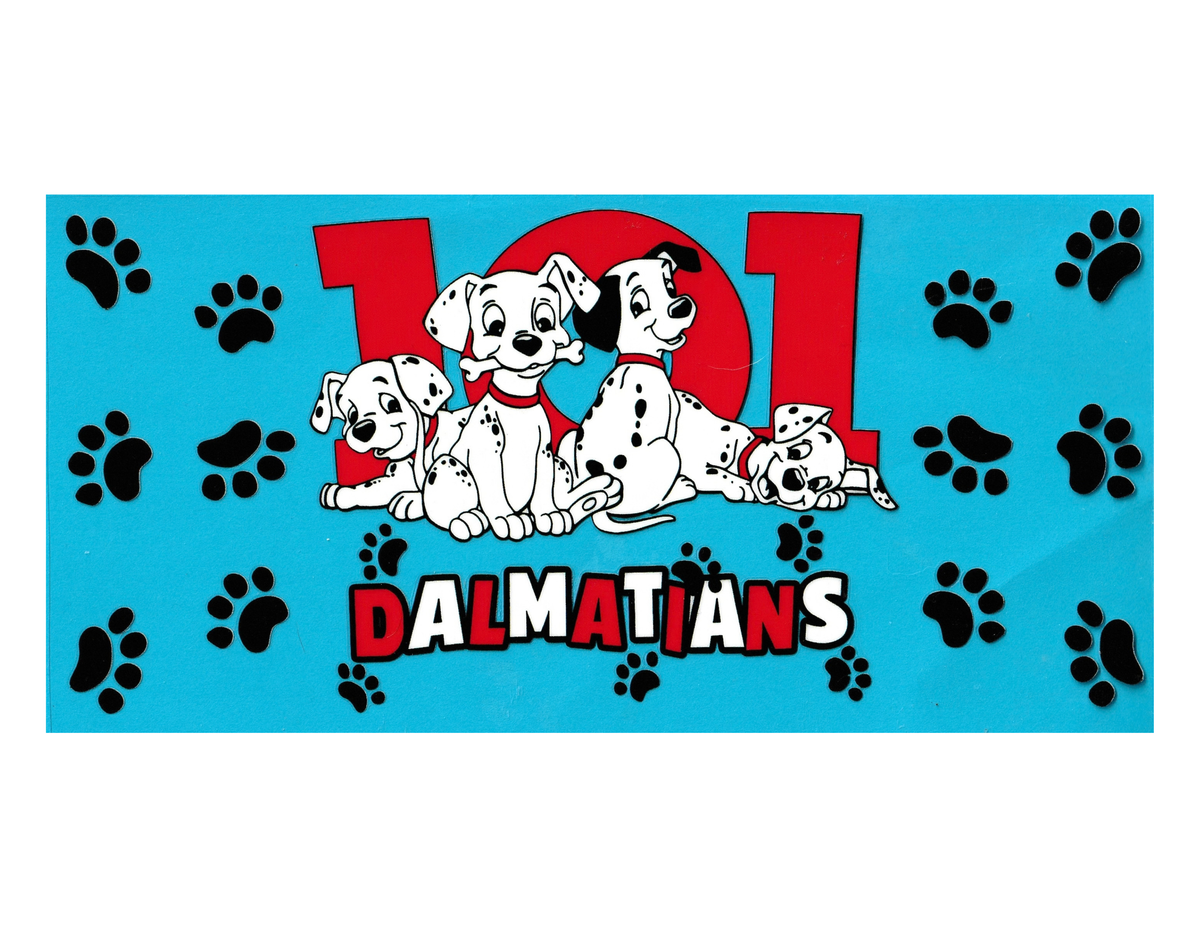 16oz Cup Wraps 101 Dalmations