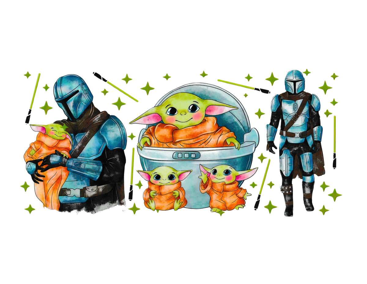 16oz Cup Wraps Star Wars