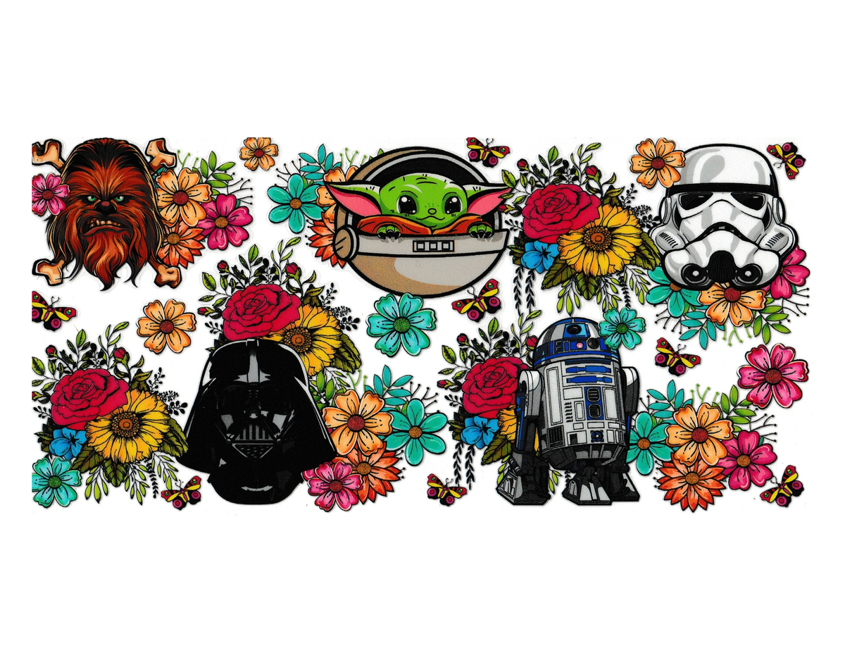 16oz Cup Wraps Star Wars