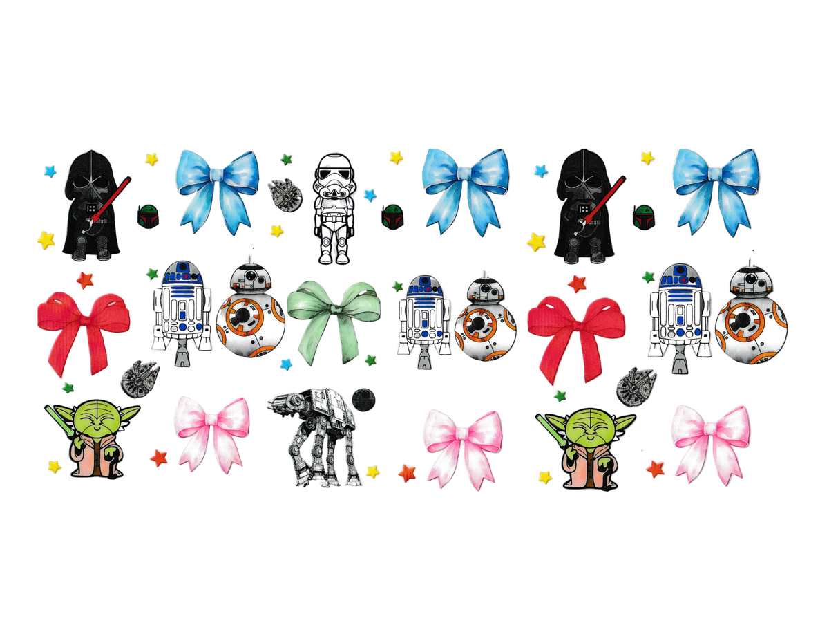 16oz Cup Wraps Star Wars
