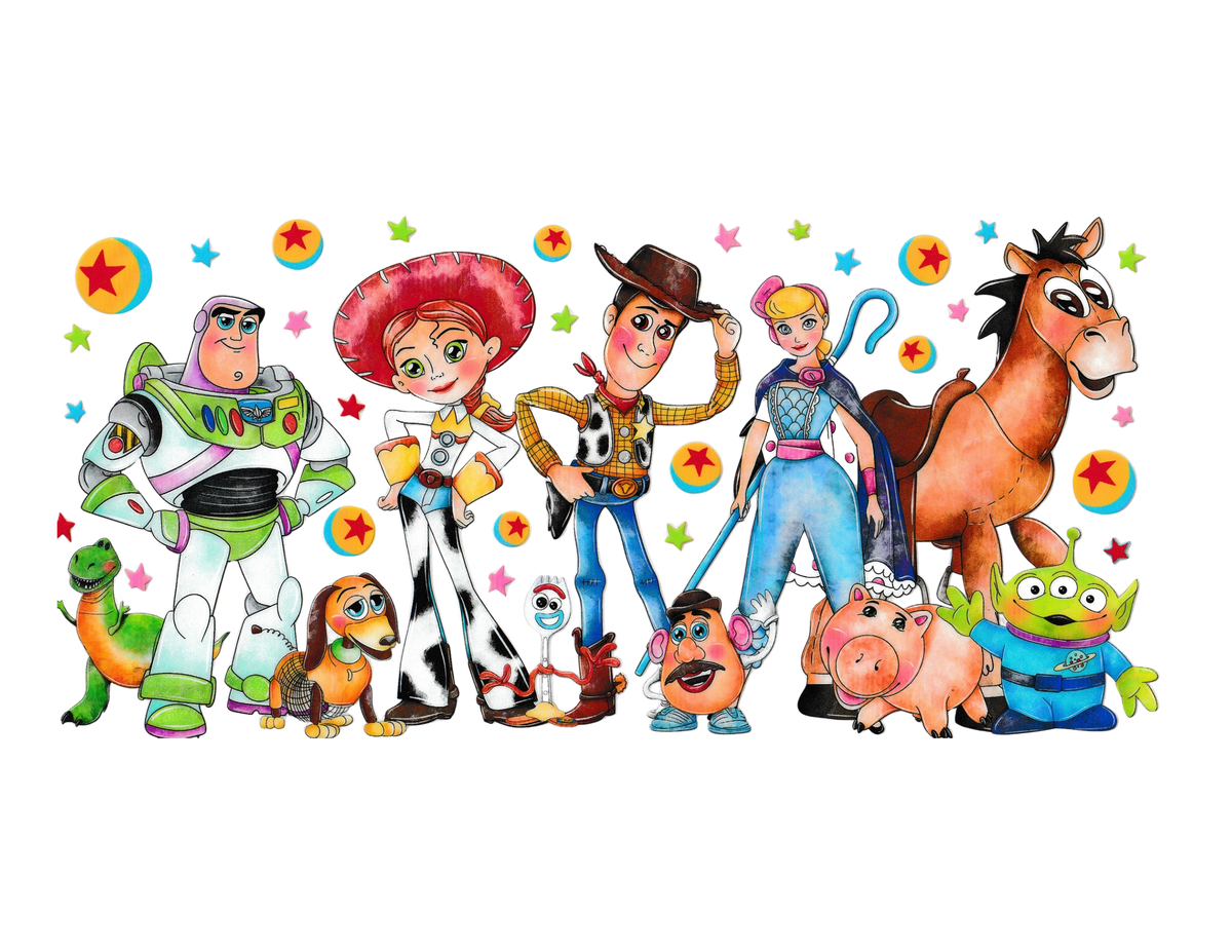 16oz Cup Wraps Toy Story