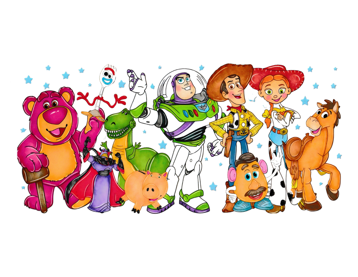 16oz Cup Wraps Toy Story