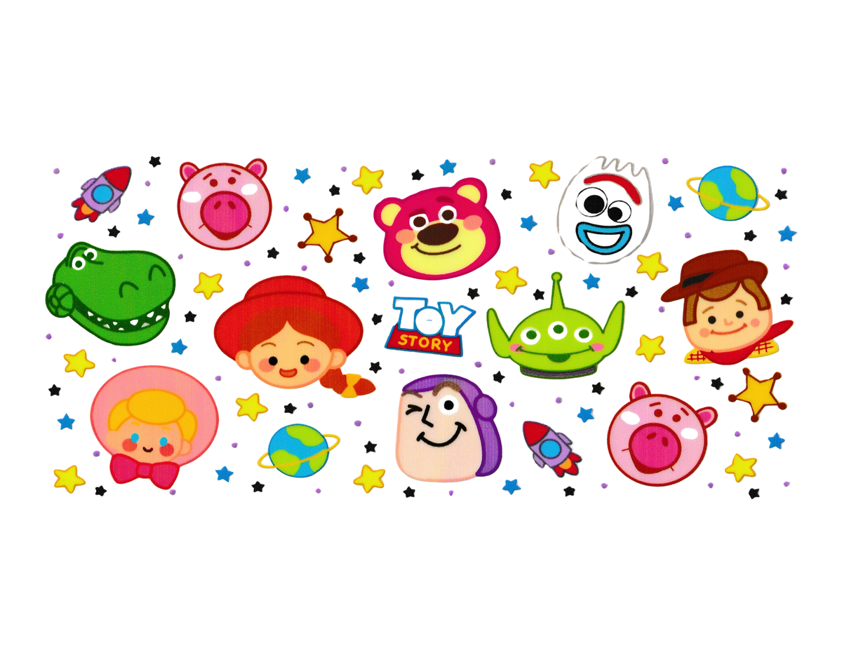 16oz Cup Wraps Toy Story