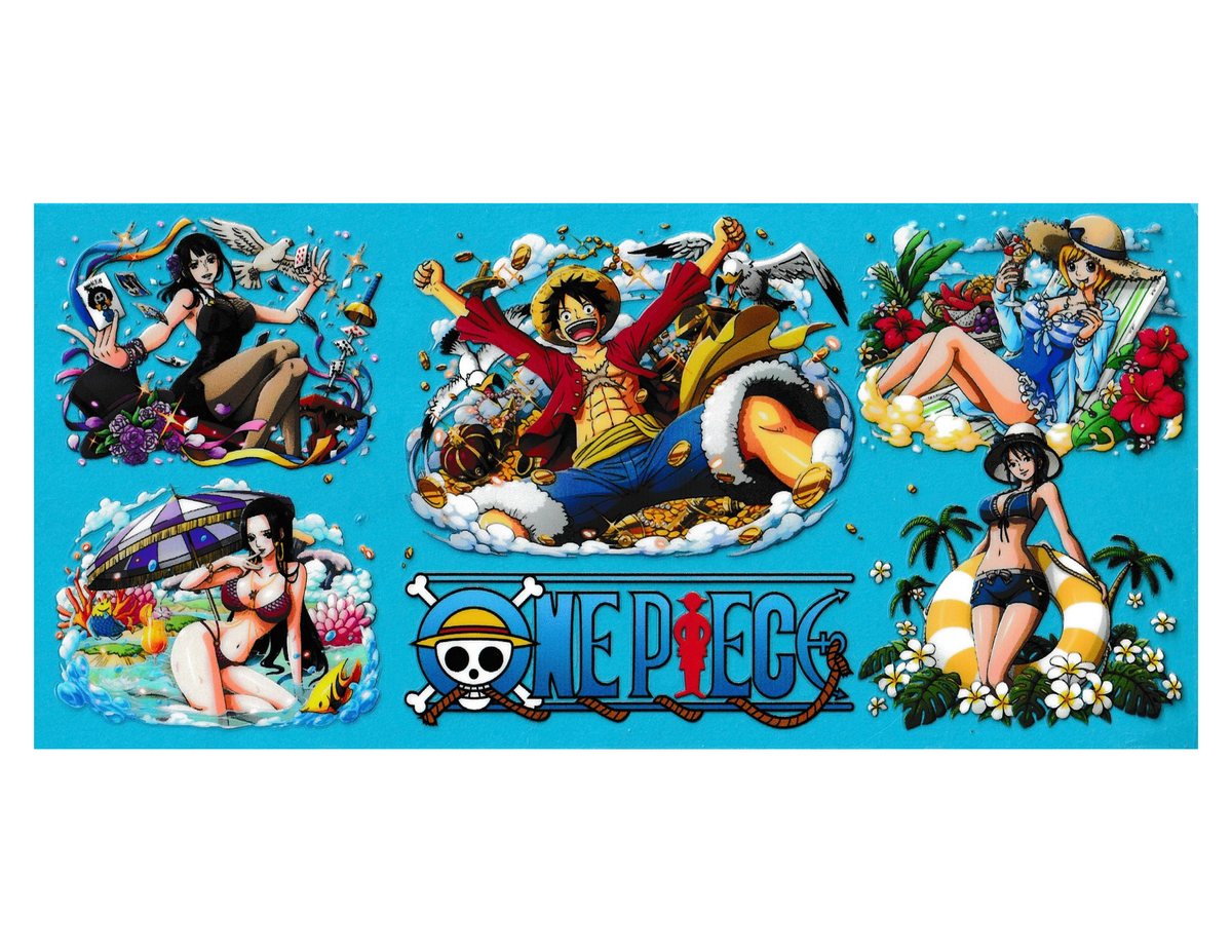 16oz Cup Wrap Anime One Piece