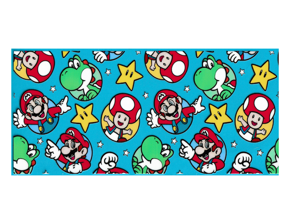 16oz Cup Wrap Mario
