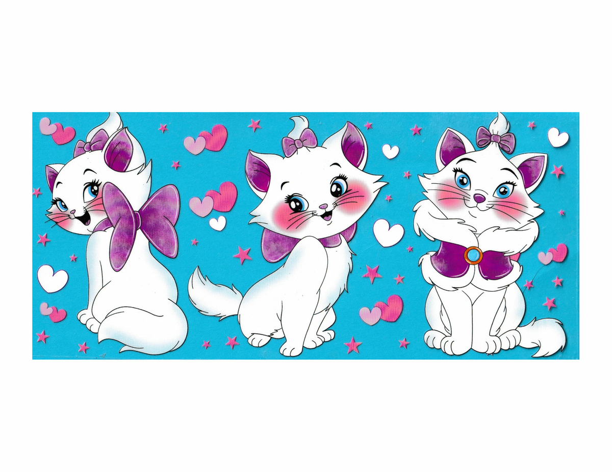 16oz Cup Wrap Marie the Cat