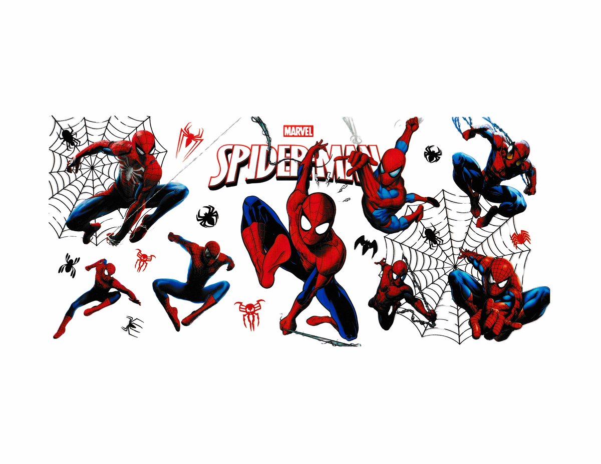 16oz Cup Wrap Spider-Man