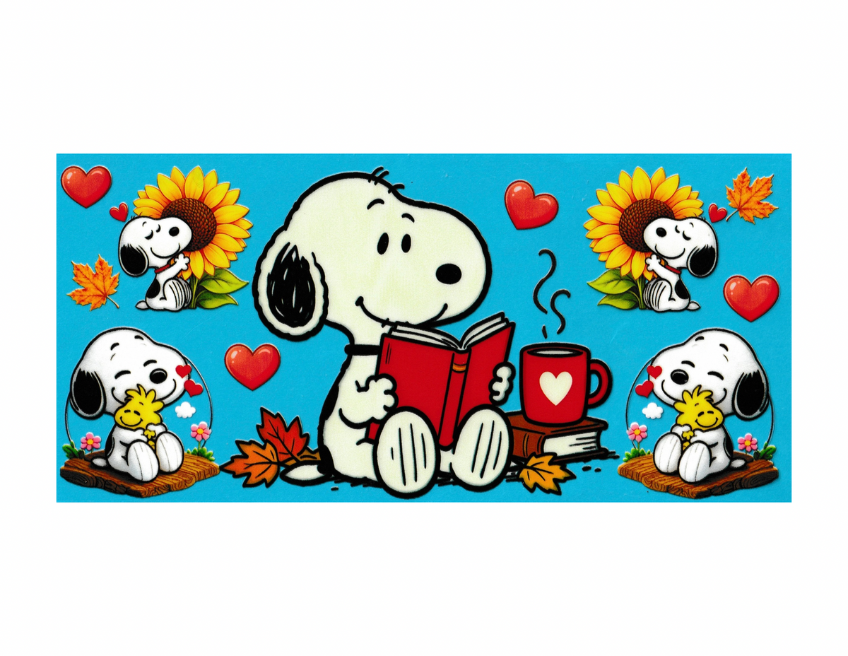 16oz Cup Wrap Snoopy