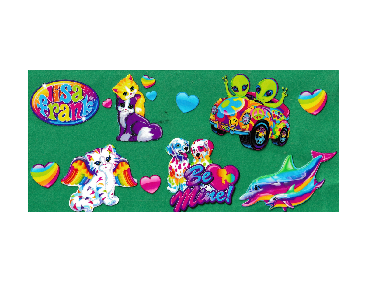 16oz Cup Wrap Lisa Frank