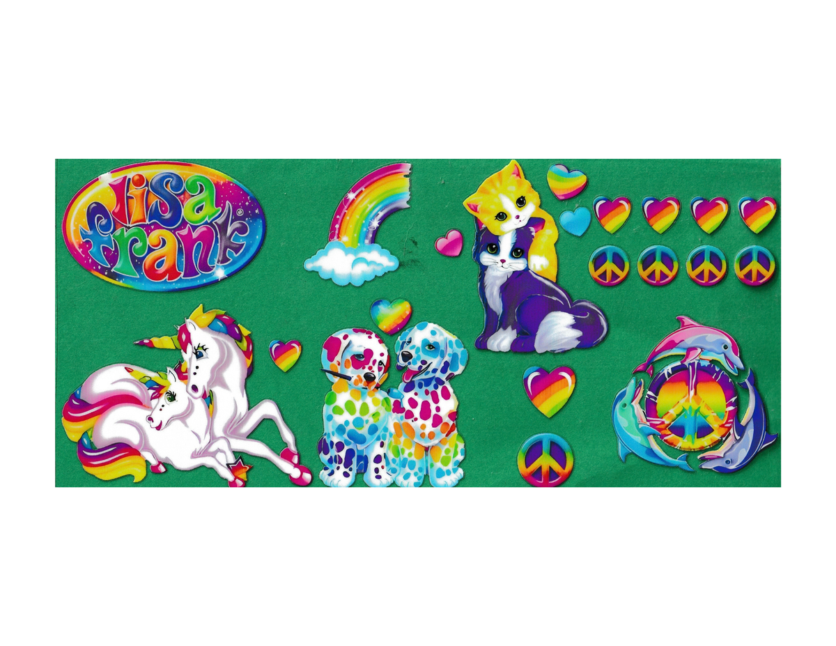 16oz Cup Wrap Lisa Frank