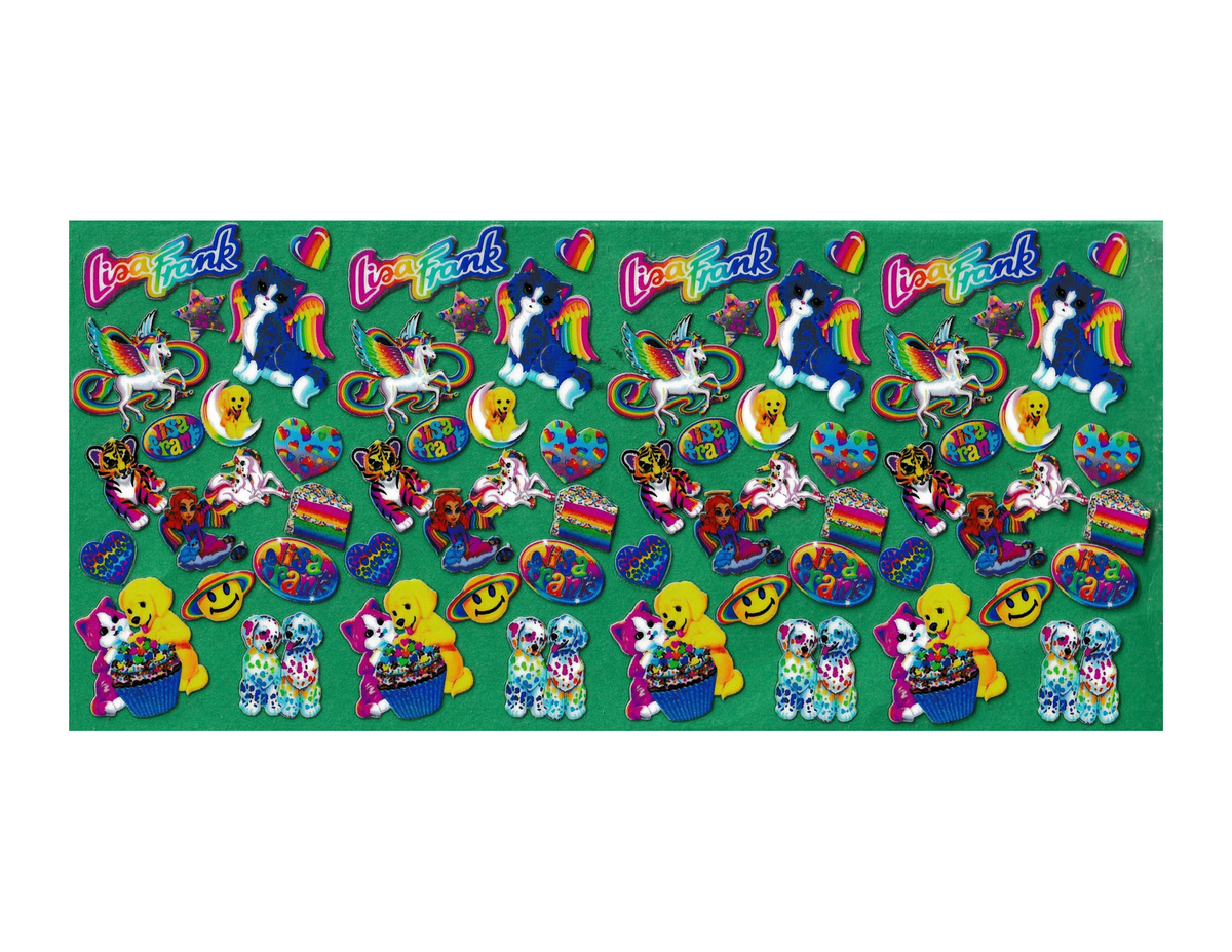 16oz Cup Wrap Lisa Frank