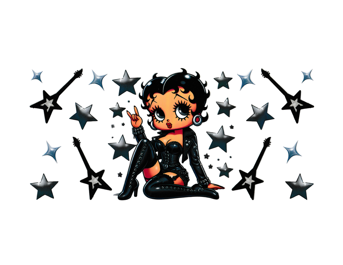16oz Cup Wrap Betty Boop