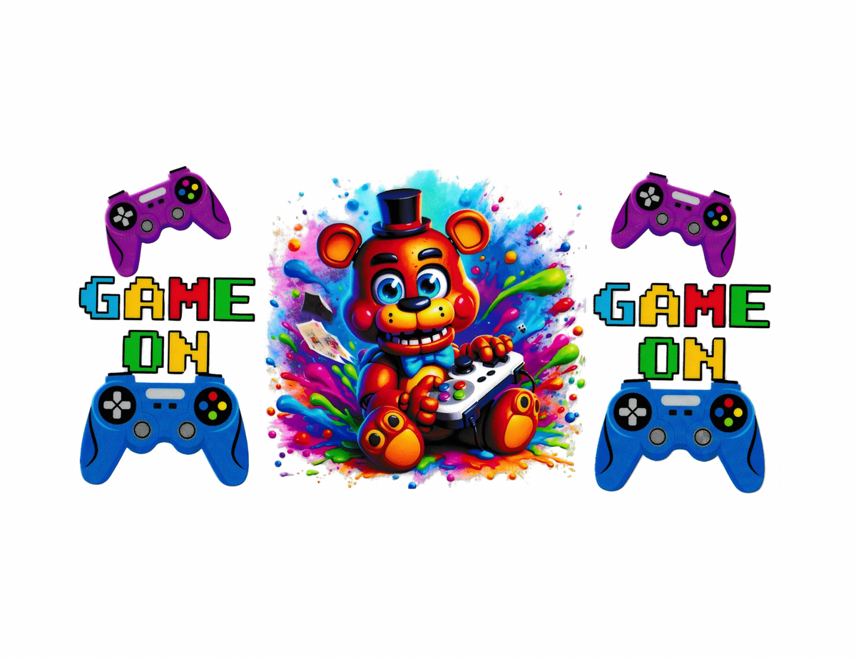16oz Cup Wrap Game Five Nights at Freddy’s