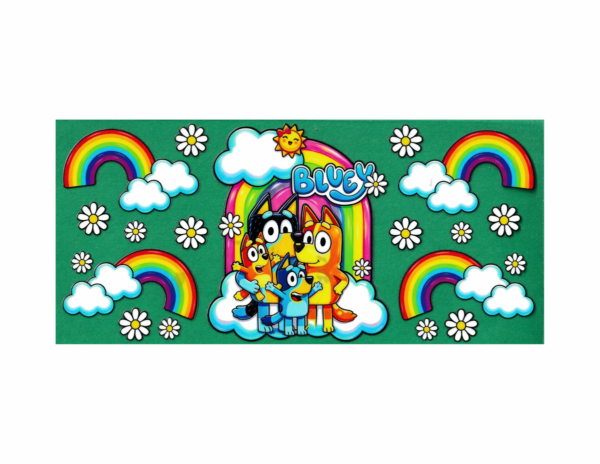 16oz Cup Wrap Kids TV Bluey