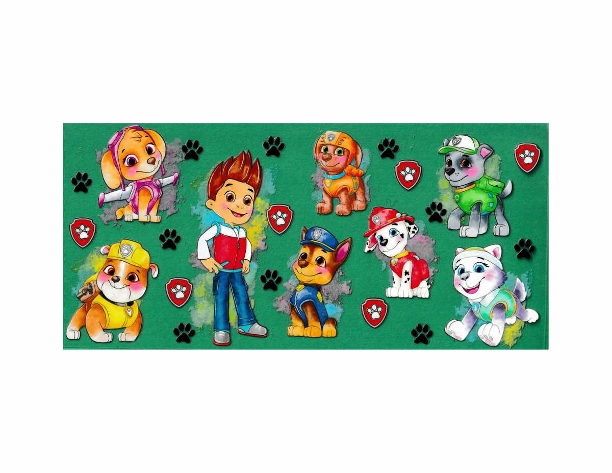 16oz Cup Wrap Kids TV Paw Patrol