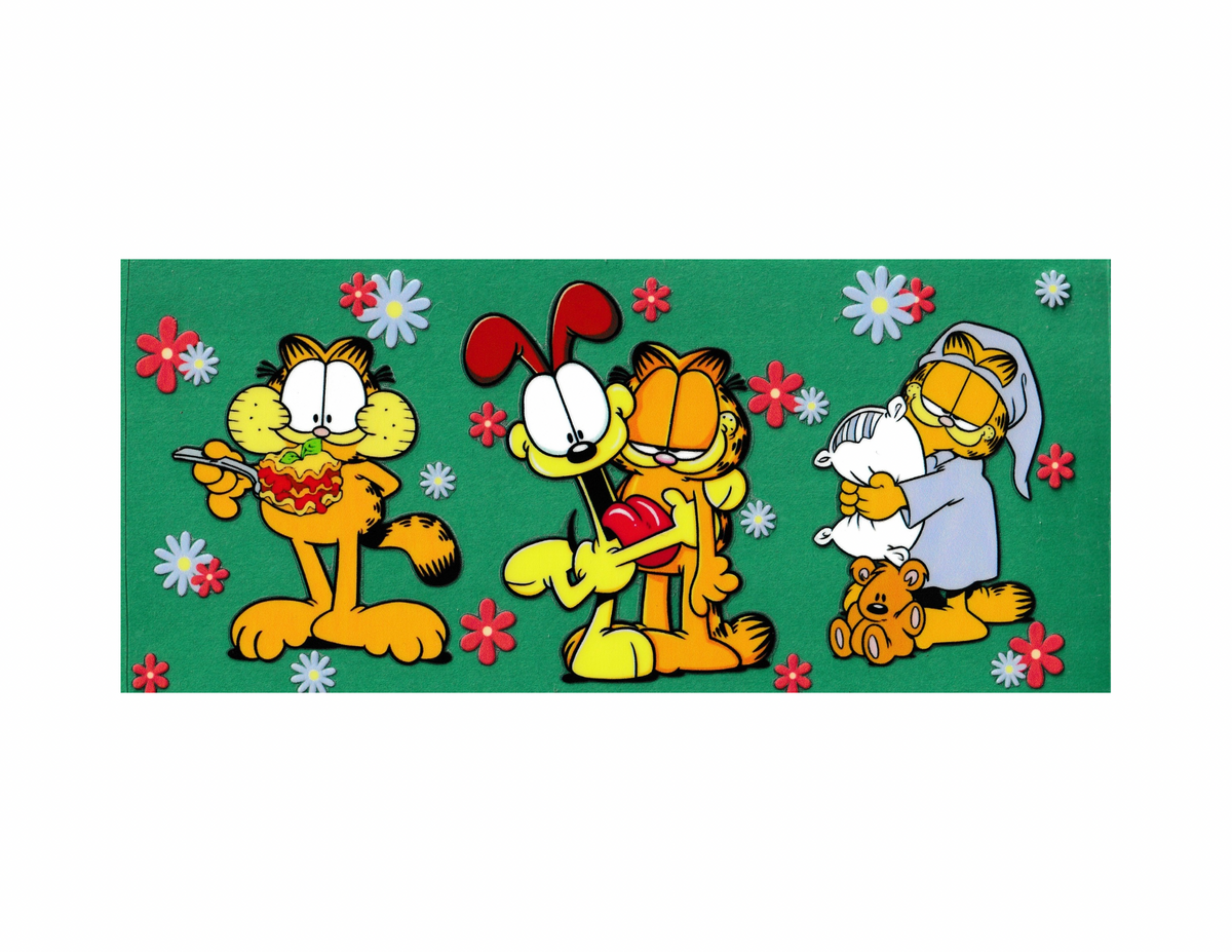 16oz Cup Wrap Garfield