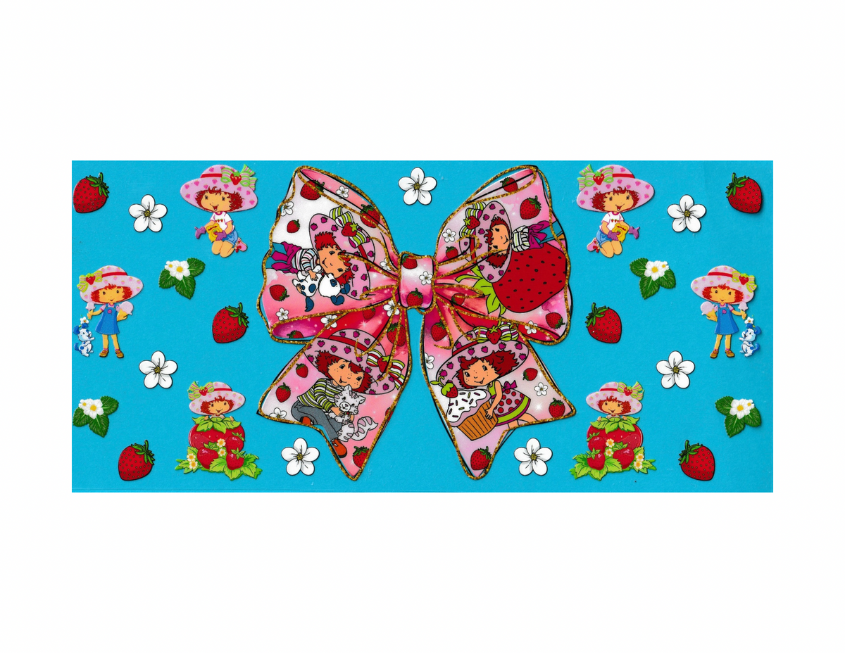 16oz Cup Wrap Strawberry Shortcake