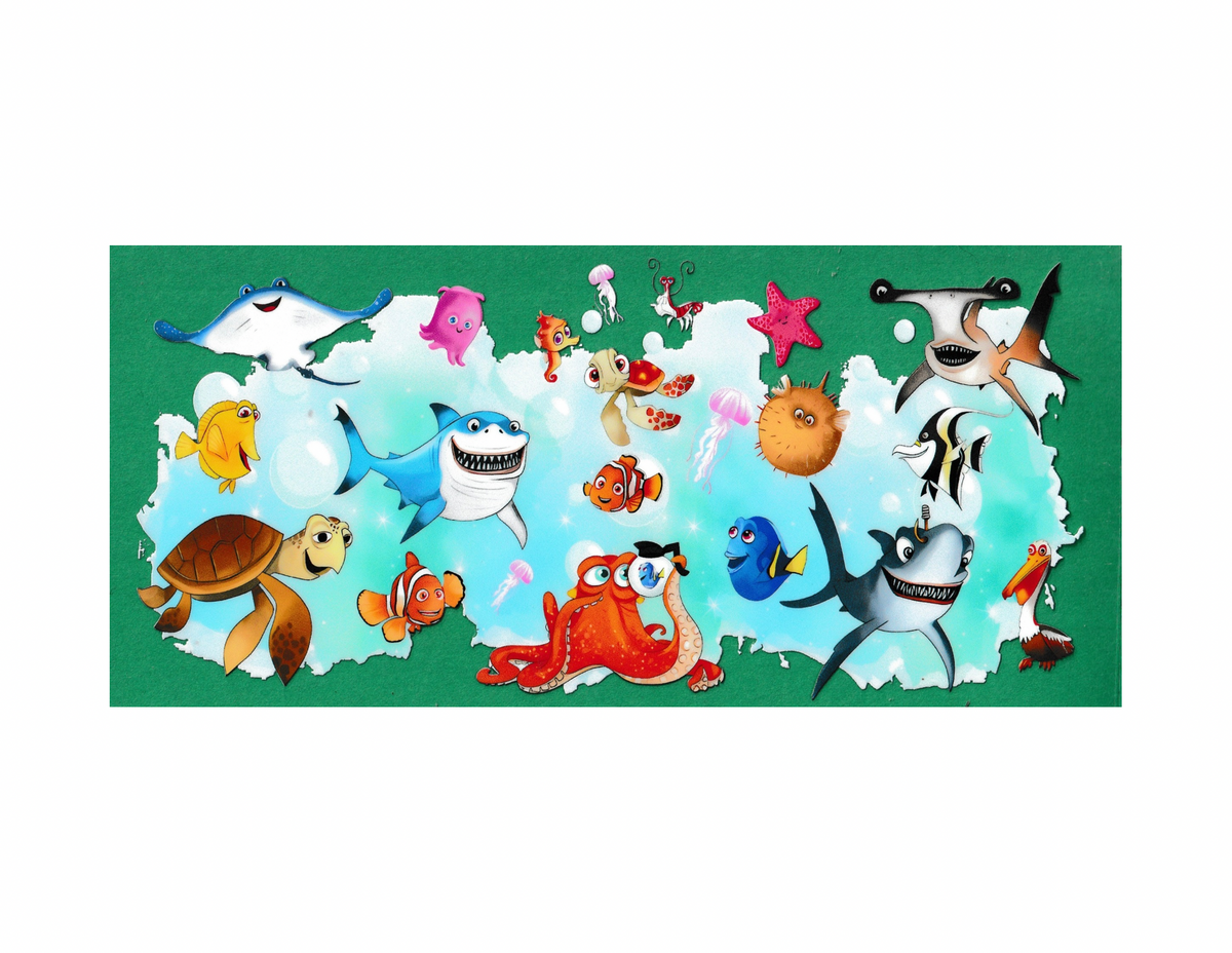 16oz Cup Wrap Finding Nemo