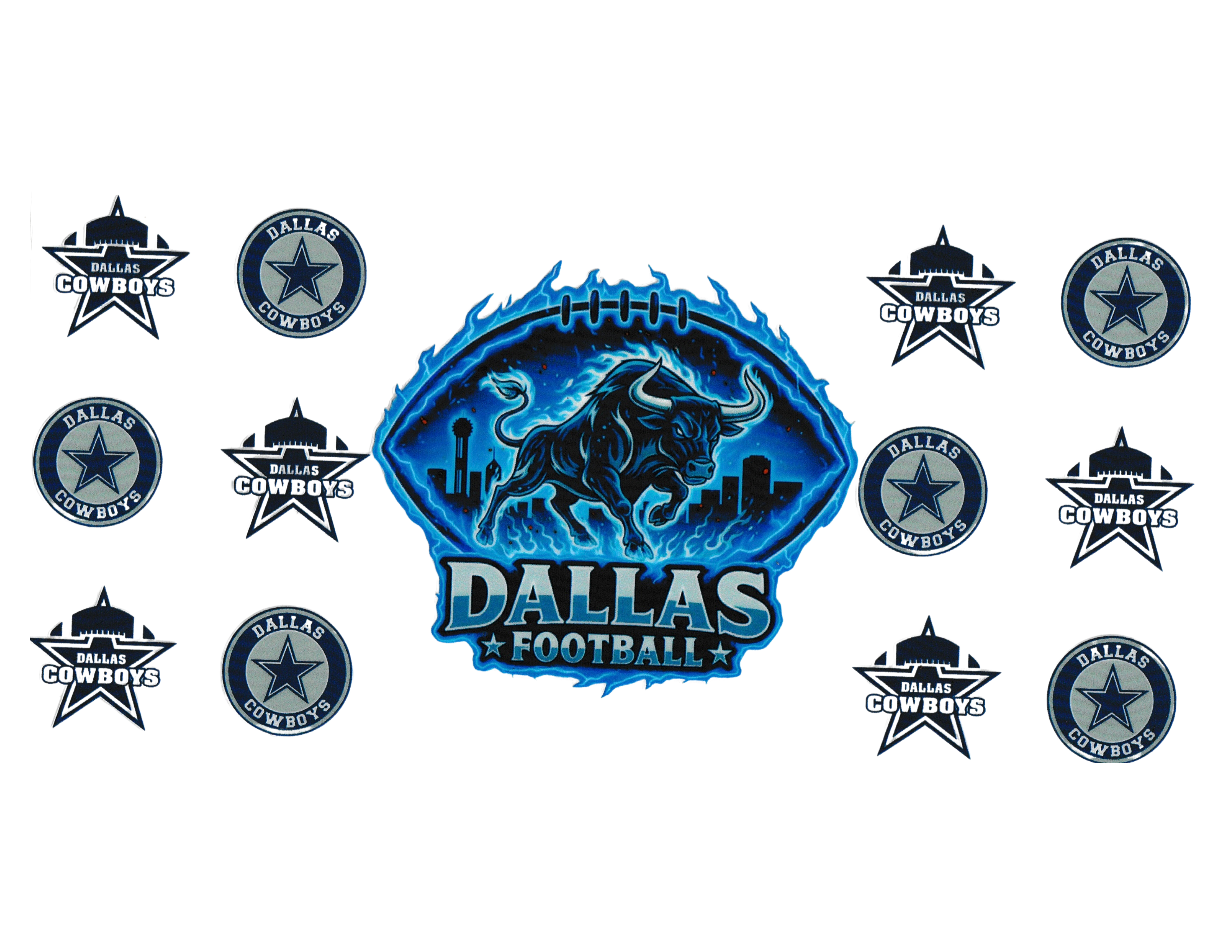 16oz Cup Wrap Dallas