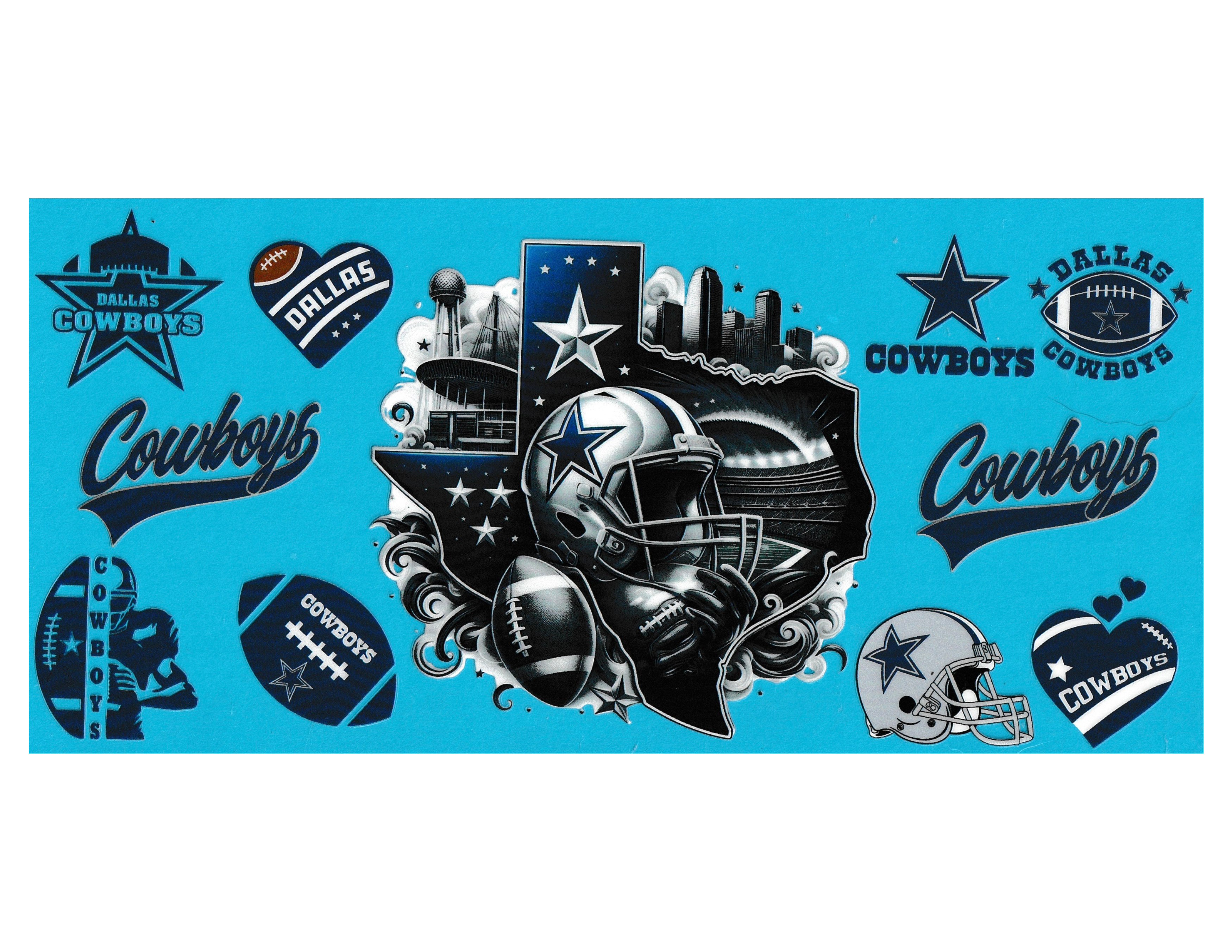 16oz Cup Wrap Dallas