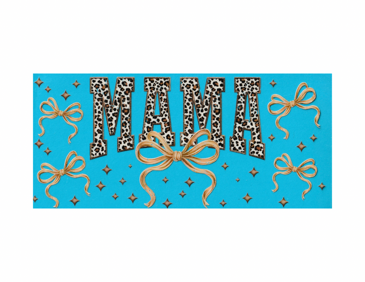 16oz Cup Wrap Mama with Animal Print