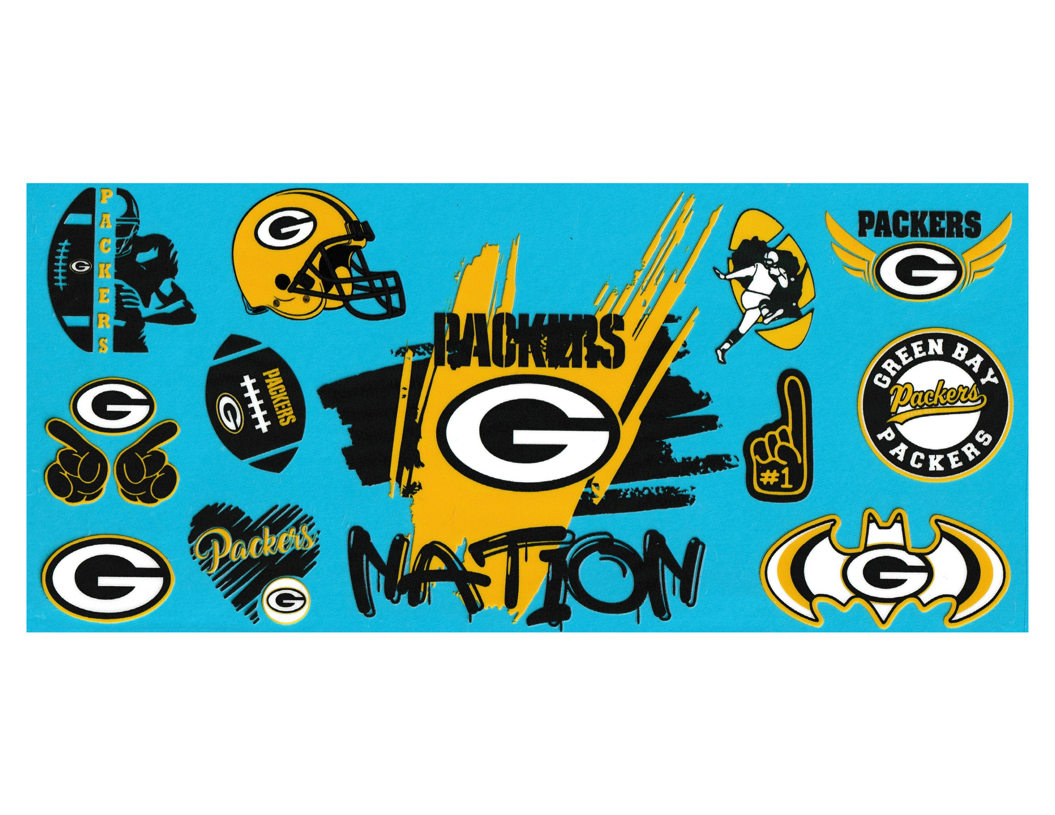 16oz Cup Wrap Green Bay