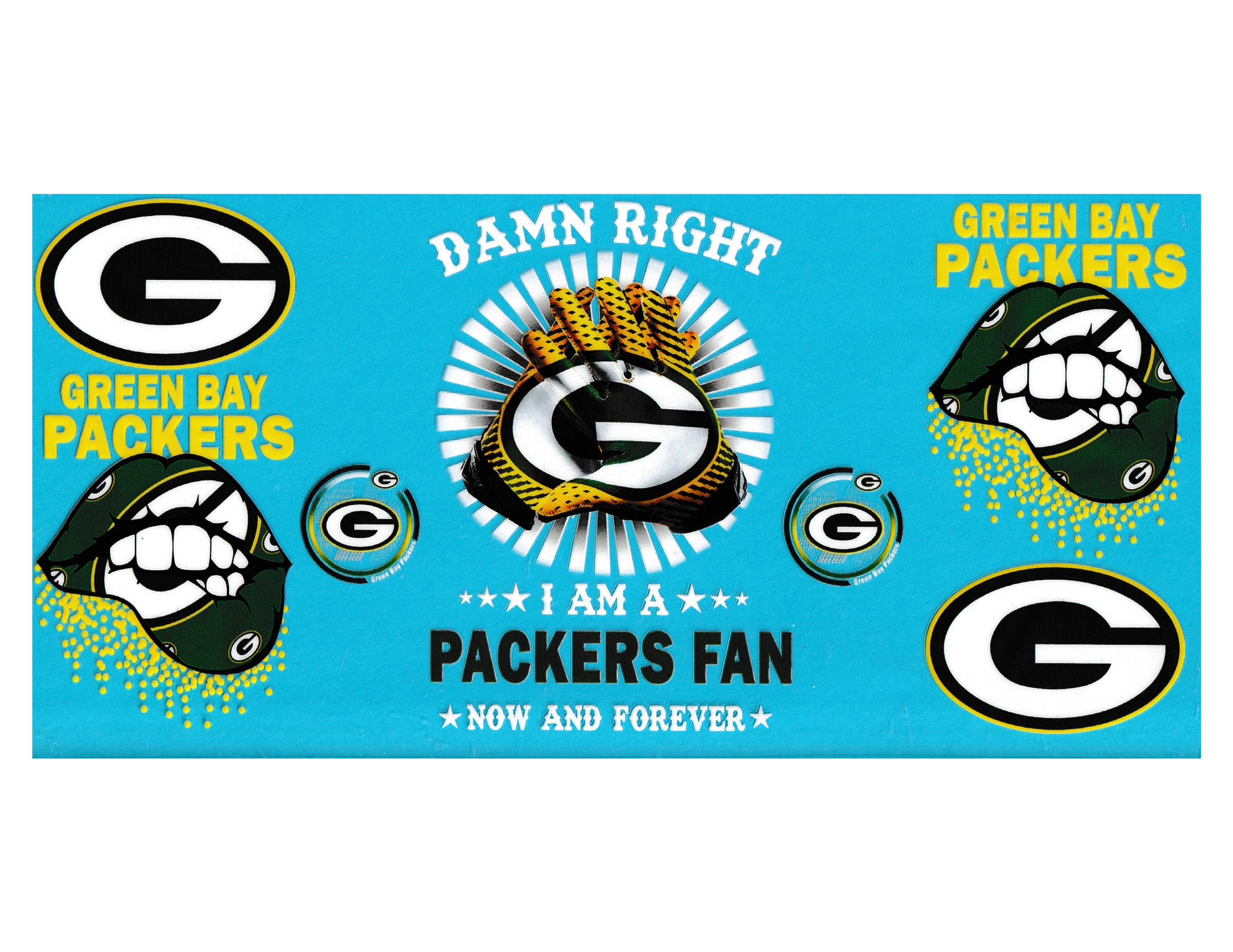 16oz Cup Wrap Green Bay