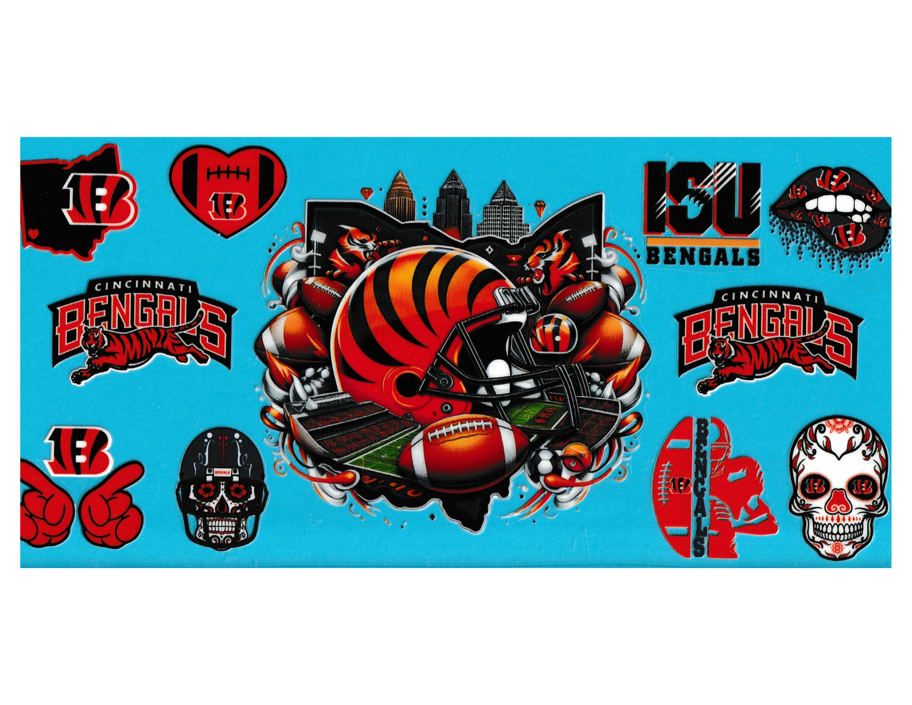 16oz Cup Wrap Cincinnati