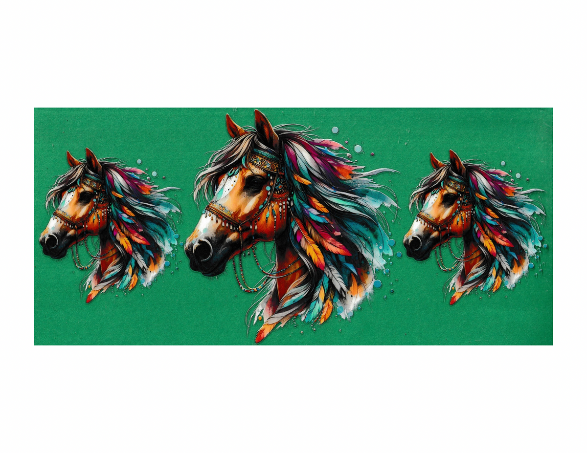 16oz Cup Wrap Horse