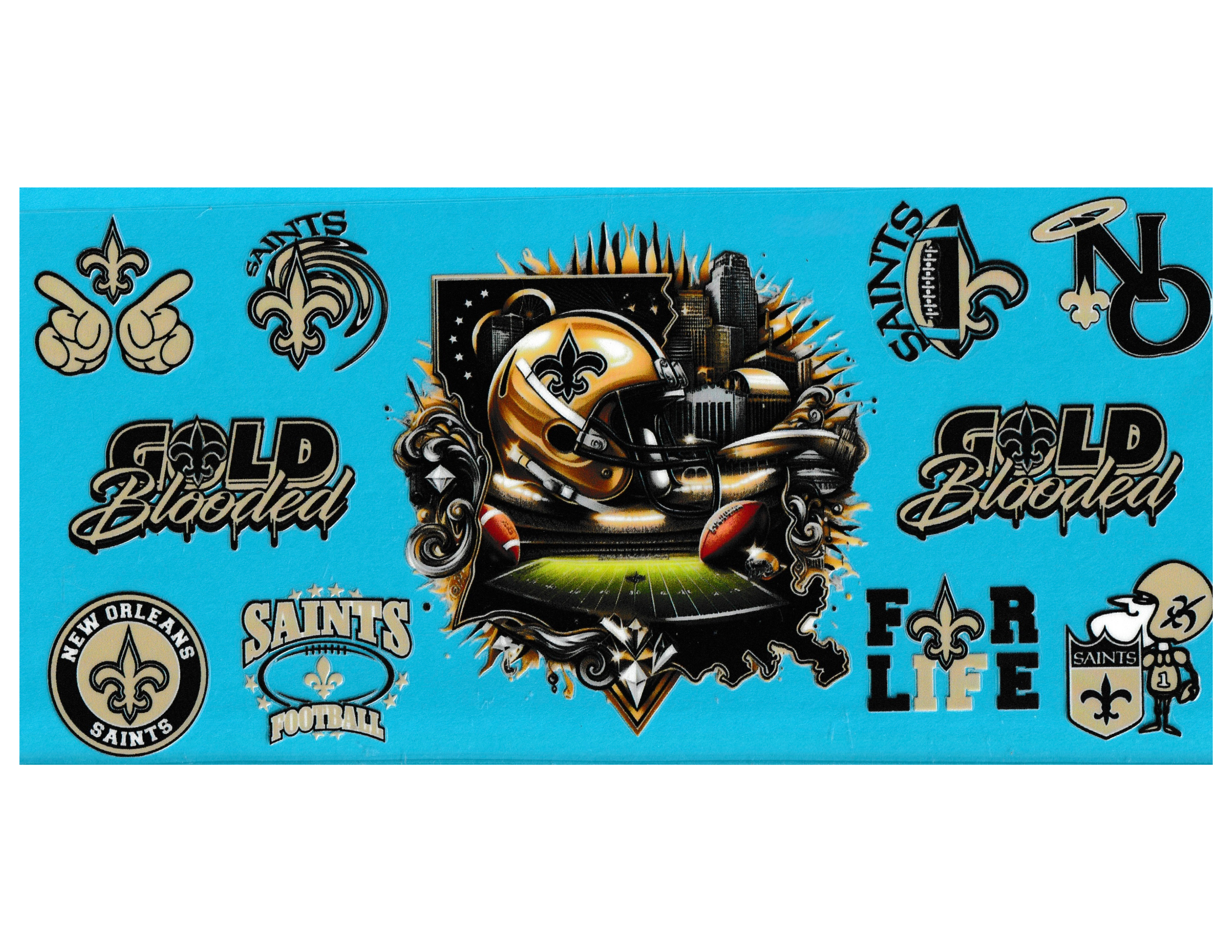 16oz Cup Wrap New Orleans