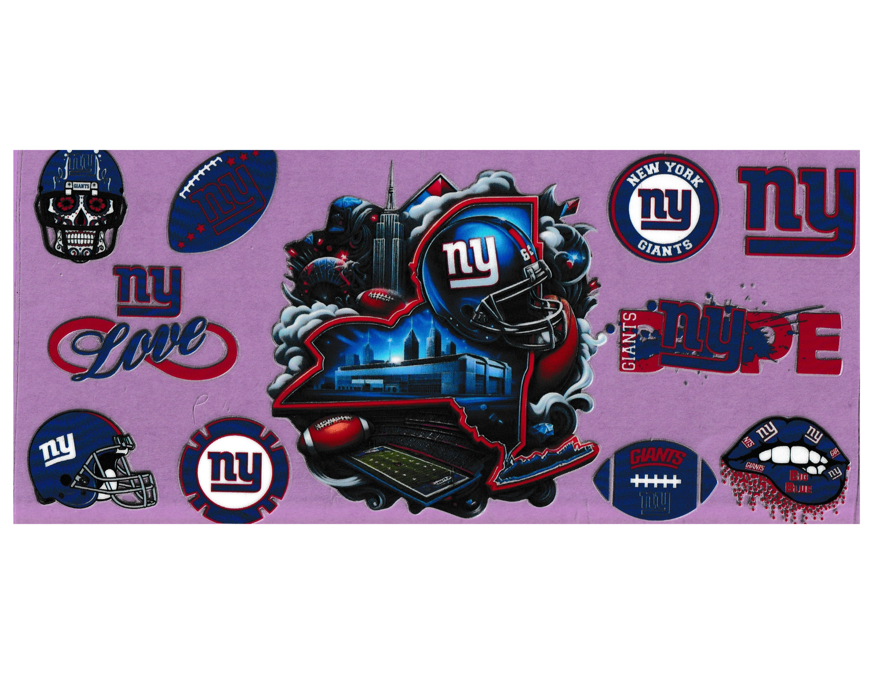 16oz Cup Wrap NY