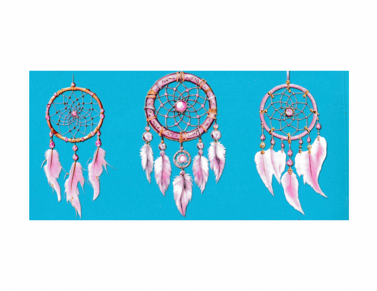 16oz Cup Wrap Pink Dreamcatcher