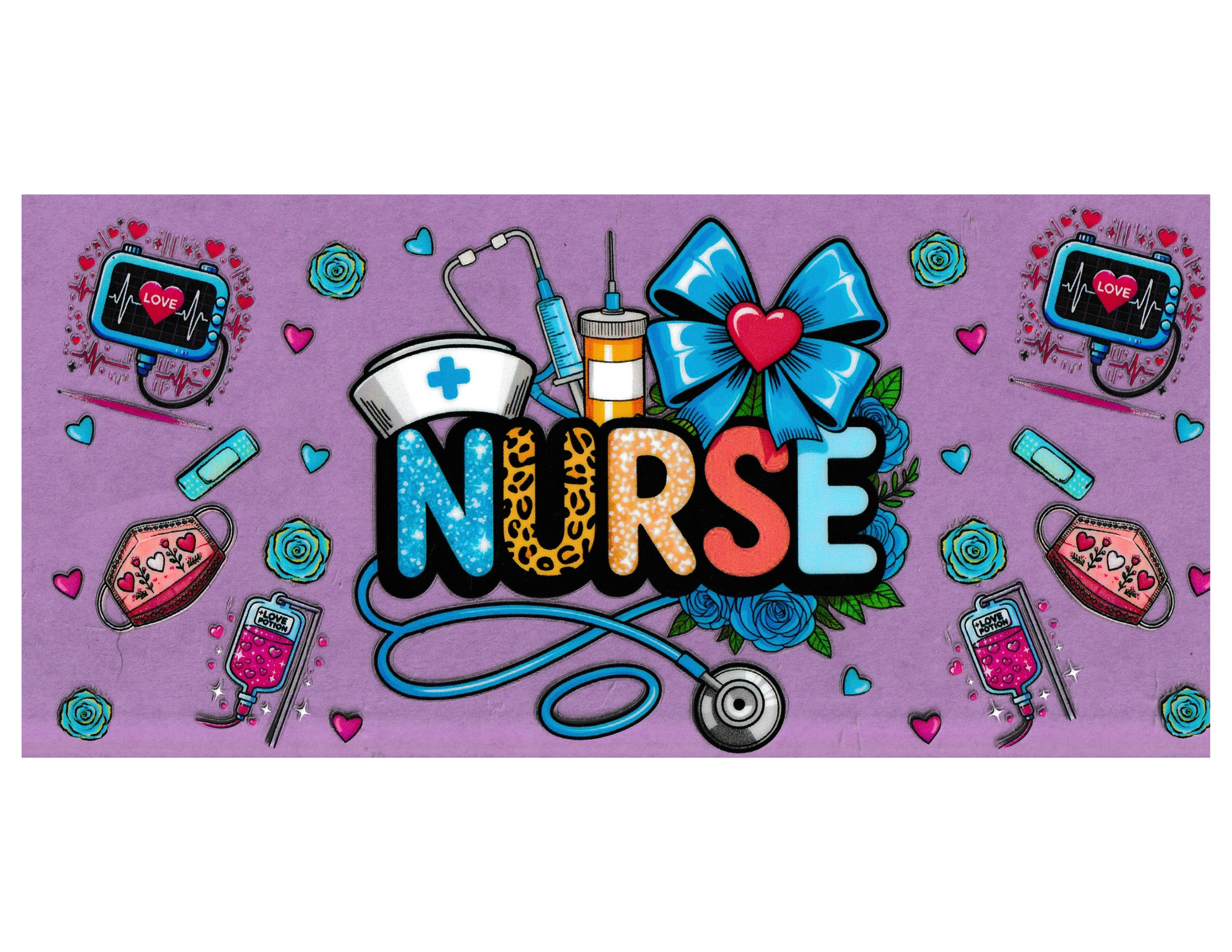 16oz Cup Wrap Nurse