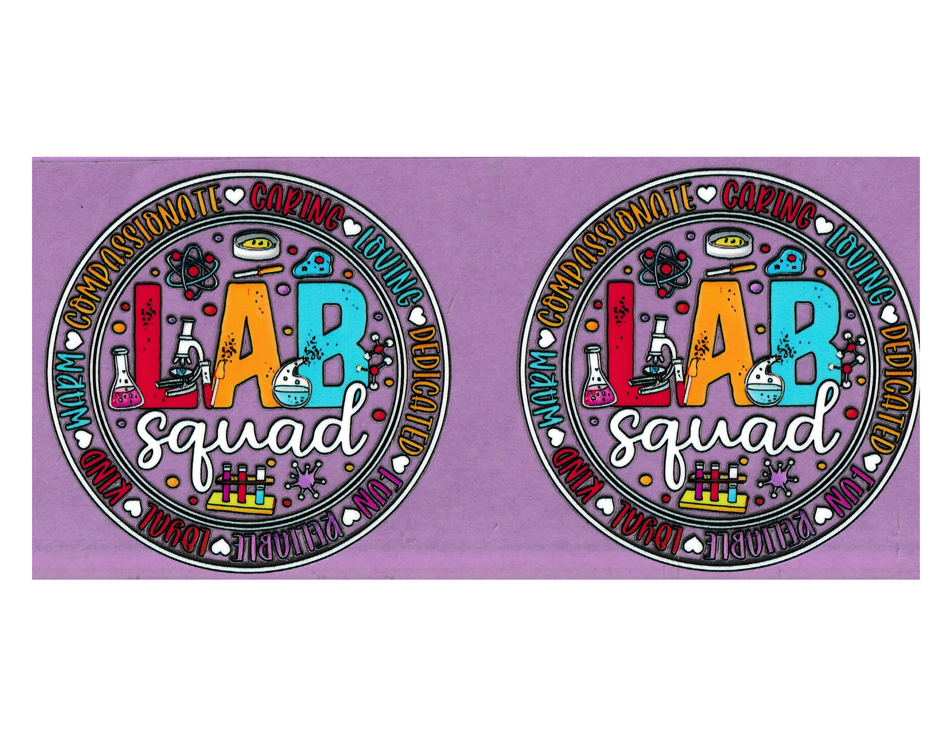 16oz Cup Wrap Lab Squad