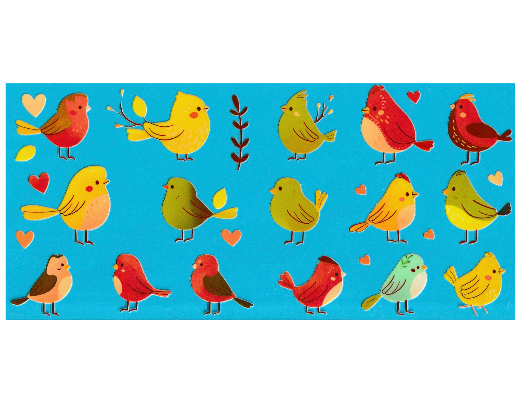 16oz Cup Wrap Birds