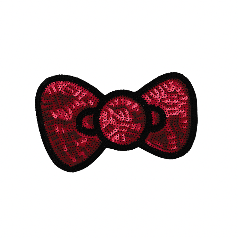 Bow Sequin Patch 2