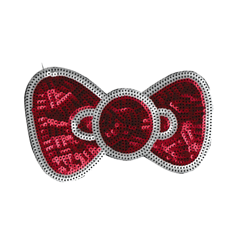 Bow Sequin Patch