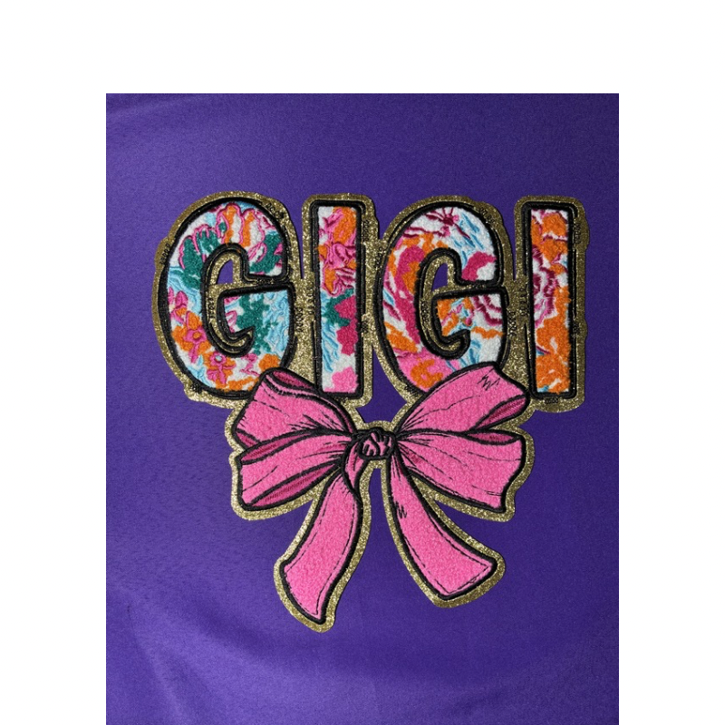 Gigi Chenille Patch
