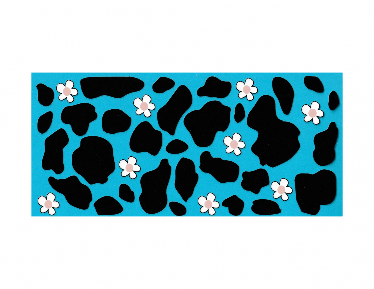 16oz Cup Wrap Cow Print